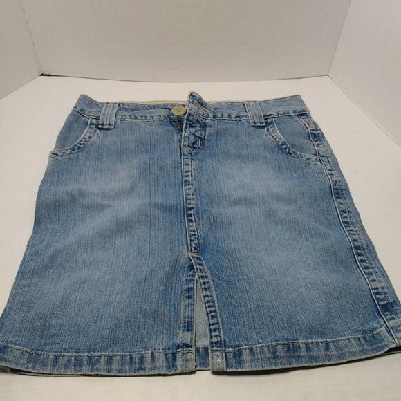 Hydraulic jeans Size 5/6 Jean Skirt Distressed skirt 90s Y2K... - Picture 1 of 10